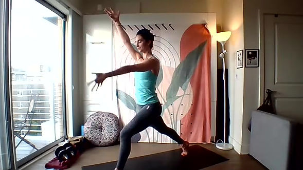 energetic flow yoga sesh - balanced body + mind